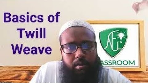 Twill Weave || S & Z Twill || Twill Angle || Factors Effecting Prominence of Twill Design [বাংলায়]