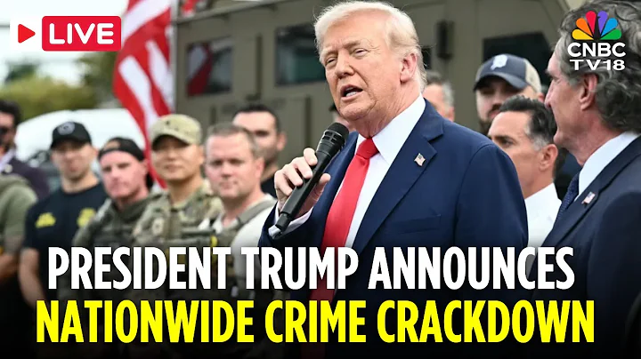 LIVE: President Trump Makes a Huge Announcement on Nationwide Crime Crackdown | Kash Patel | N18G