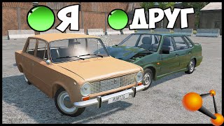 картинка: ДЕРБИ НА ТАЗАХ! САМЫЙ КРЕПКИЙ ВАЗ! - BeamNg Drive