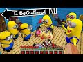 MINIONS EXE ATTACK MY FAMILY In MINECRAFT Scary Minions Vs Minion Minecraft Movie Trap Gameplay 