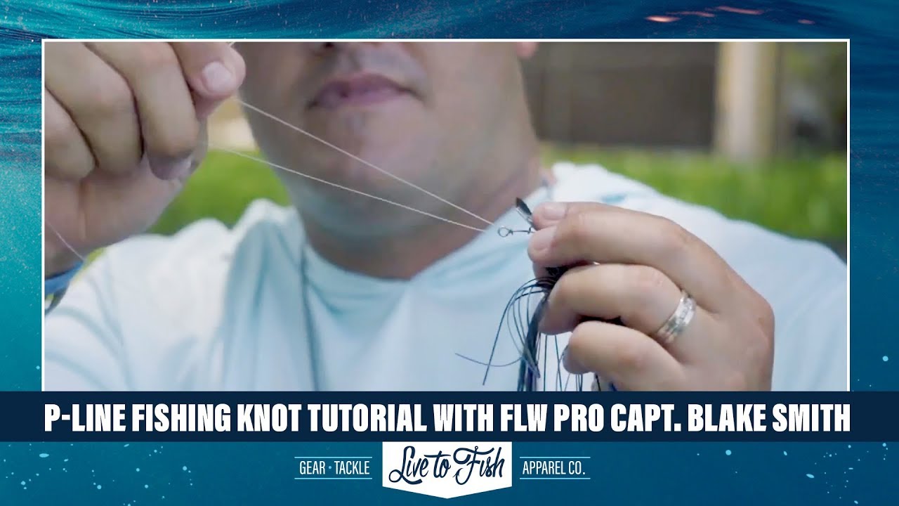 P-Line Fishing Knot Tutorial with FLW Pro Capt. Blake Smith (FAST & EASY) 