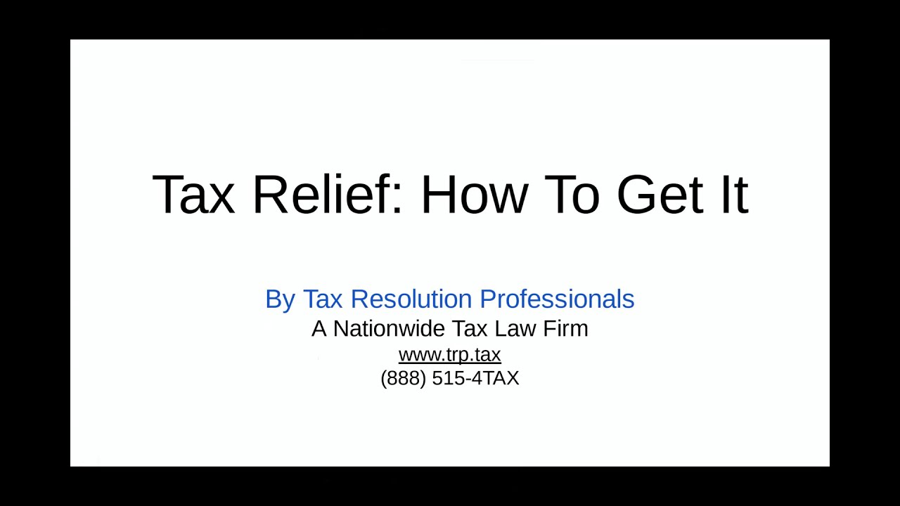 tax-relief-how-to-get-it-youtube