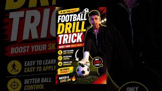 Improve Ball Control Fast ⚽🔥 | Beginner Football Drill #shorts