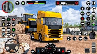 US Cargo Truck Trailer Driving 3D  Transporter Delivery Truck Simulator 2025-Android GamePlay part_1 screenshot 4