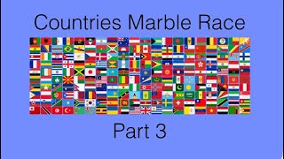 Countries Marble Race - Season 1 Part 3