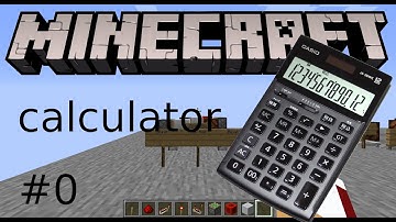 Making a minecraft calculator #0: Logic gates