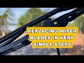 how to change wiper blades | removing and replacing wiper blades . @gadgetsprochannel