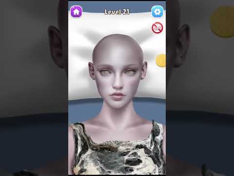 zombie girl transformation in beautiful girl  #asmr #asmrvideo