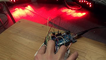 ARDUINOにフォトリフレクタ3つ付けて照明制御