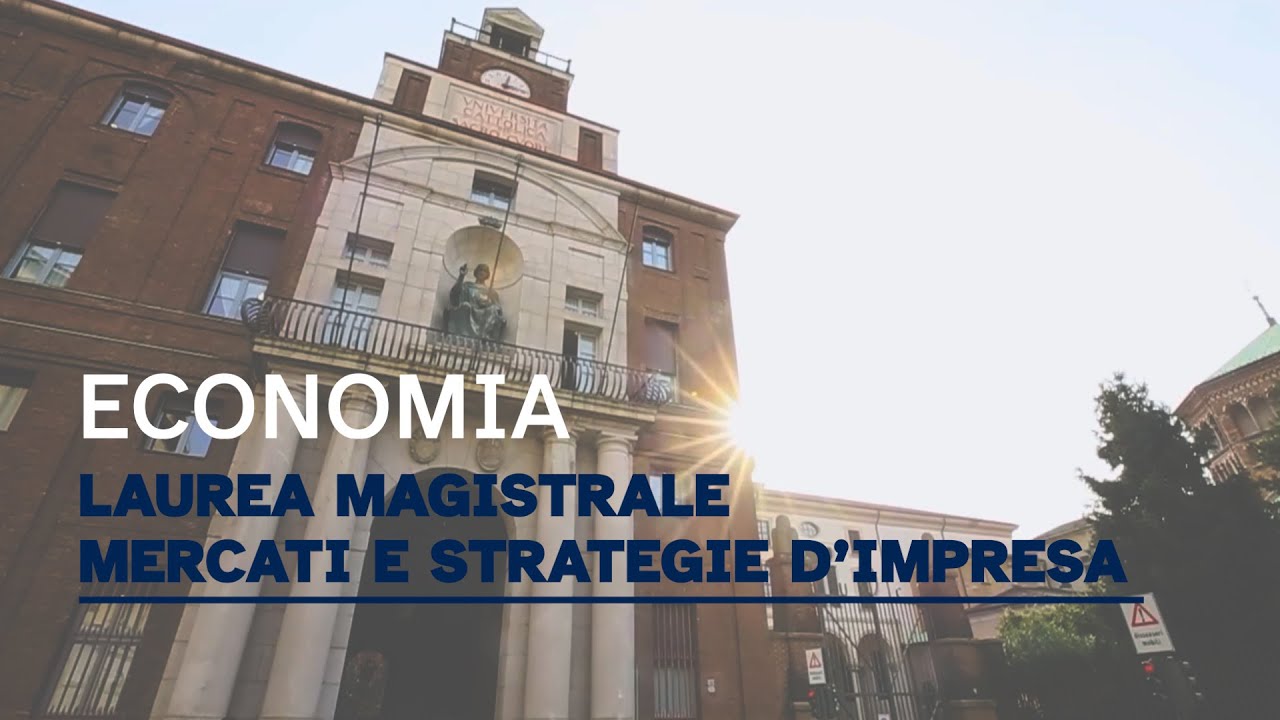 Mercati E Strategie D Impresa Unicatt