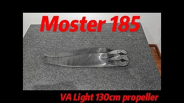Carbon Fiber Eprop style Paramotor Propeller 130 Vortexaero