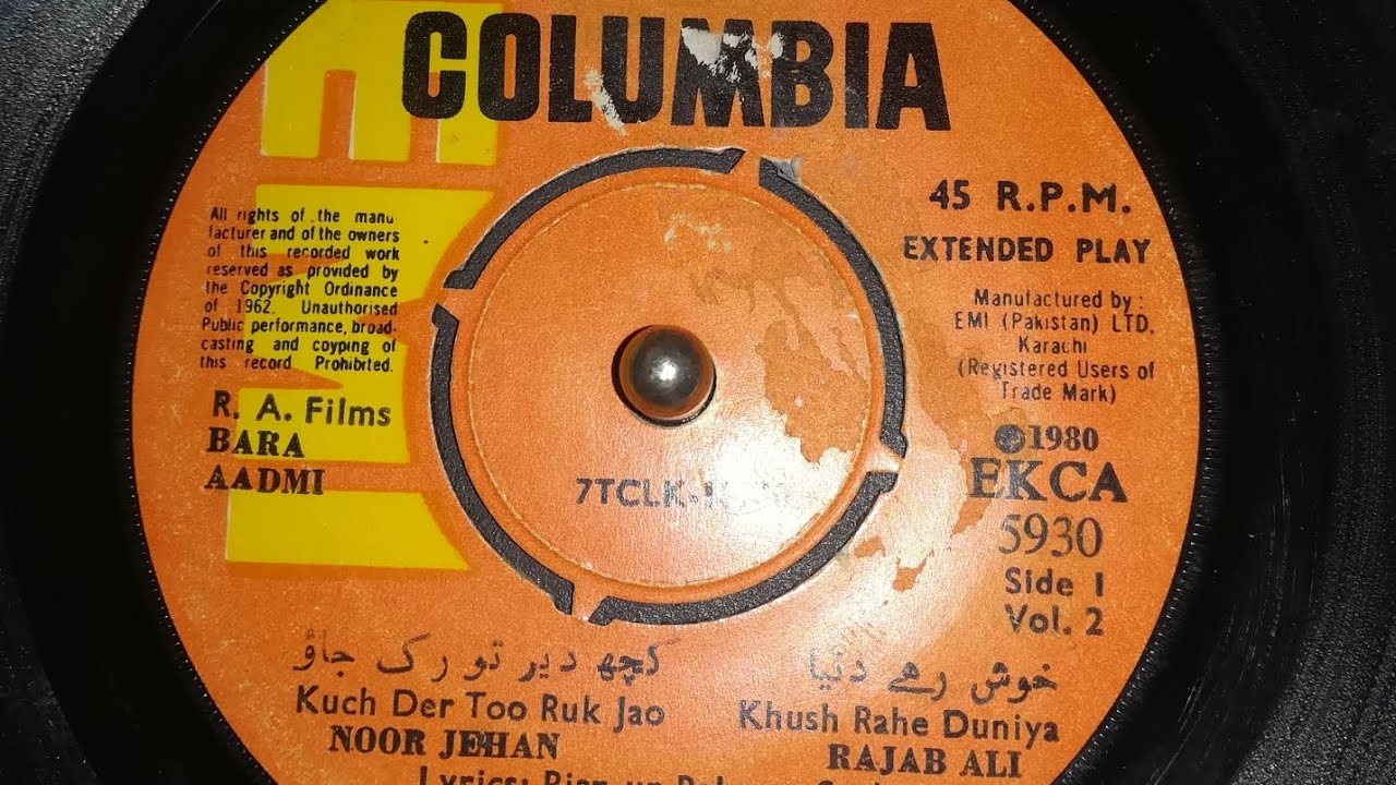 Cd R Rajab Ali Khush Rahe Duniya Rajab Ali (Film Bara Aadmi 1980) - YouTube