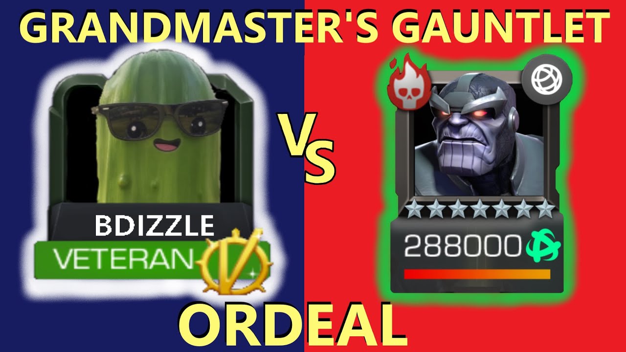 Grandmaster's Gauntlet - THE ORDEAL MCOC