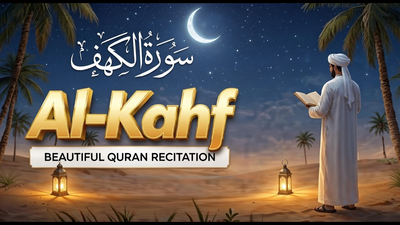 سورة الكهف كاملة تلاوة جديدة  هادئة تريح القلب وتشرح الصدر - القارئ علاء عقل Sourate al kahf Full