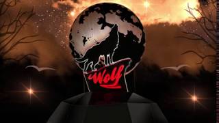 3 Layer Howling Wolf Full Moon LED Lamp