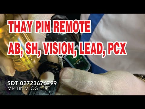 Video MR TIN XE AB 2020 HƯỚNG DẪN THAY PIN REMOTE XE SH... - youtube
