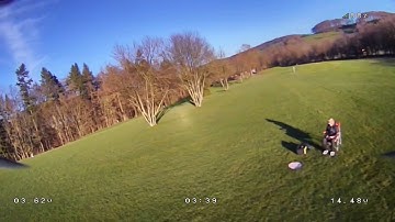 Shark Byte 25mW second Test with NEW  VTX SW