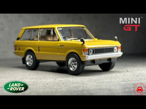 MINI GT レンジ ローバー 1971 バハマゴールド チェイスカー MINI GT 1/64 レンジ ローバー 1971 バハマゴールド(右ハンドル
