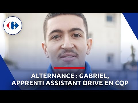 [ALTERNANCE] Gabriel, apprenti assistant drive en CQP