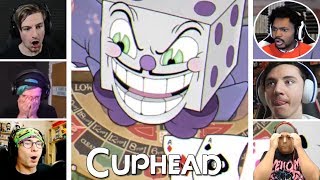 Let's Players Reaction To King Dice Last Phase (Boss) | Cuphead