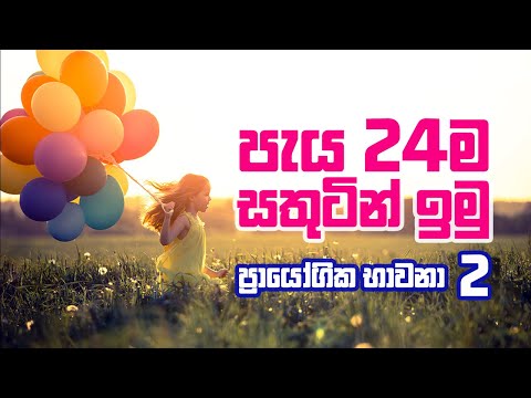 මනස දෙස බලමු: පැය 24ම සතුටින් ඉමු – ප්‍රායෝගික භාවනා (02)