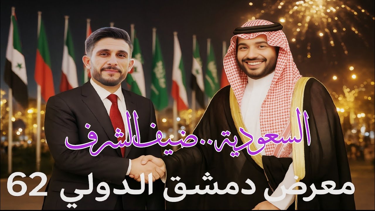 معرض دمشق الدولي 62 🇸🇾 | جناح السعودية🇸🇦 ضيف الشرف يُبهر الزوار باستثمارات عملاقة 🔥