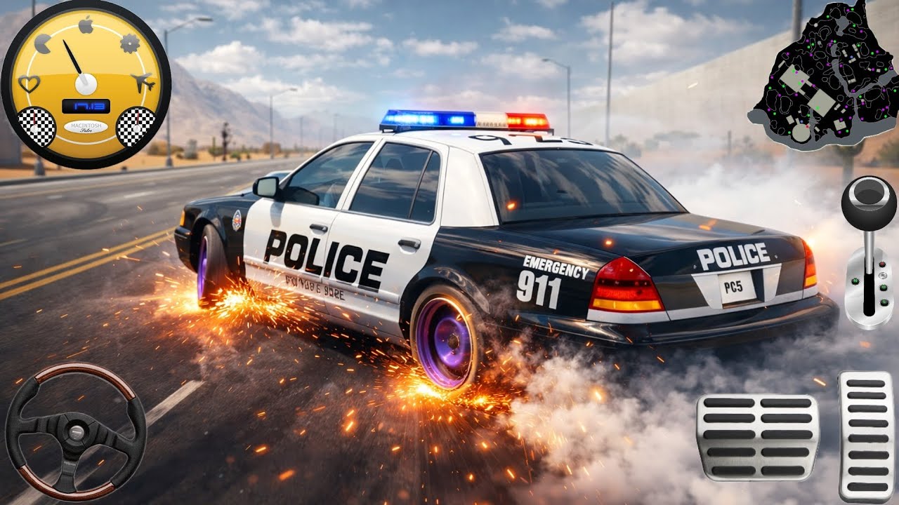 Crazy High Speed Cop Chase | Open World Police Simulator | Gameplay 