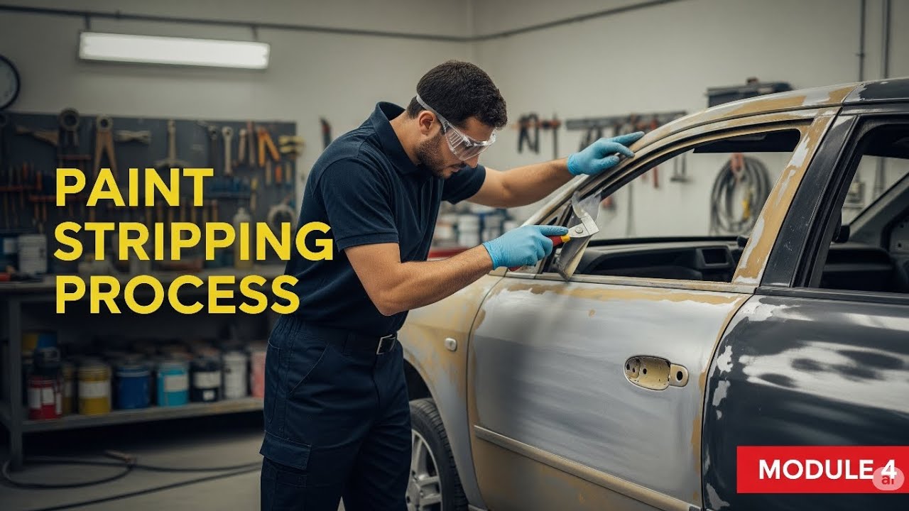 "Paint Stripping Process Explained | Best Techniques to Remove Old Paint Like a Pro!"