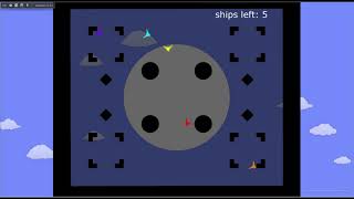 algodoo space ship battle