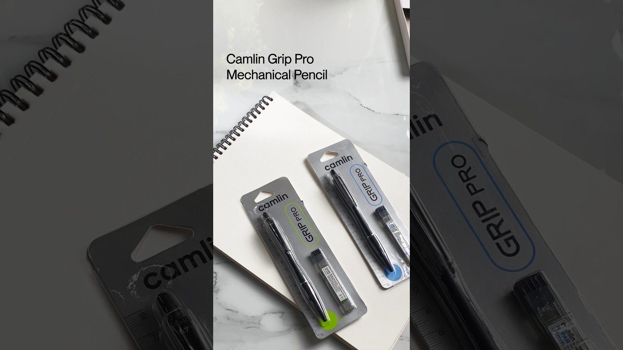 Discover the Camlin Grip Pro Mechanical Pencil, crafted for comfortable handling and precise writing