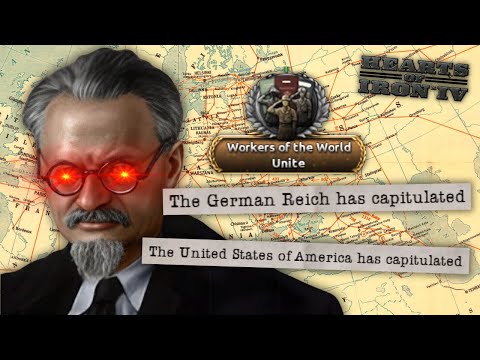 I Broke The Game As Trotsky In Hoi4