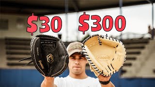 $30 vs $300 Catchers Glove (Does it really Matter??)