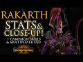 RAKARTH Stats &amp; Close-Up! - Warhammer 2 FLC