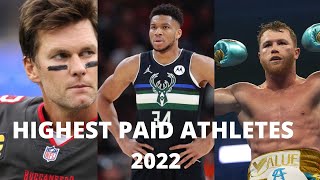 TOP 10 HIGHEST PAID ATHLETES BY FORBES 2022 by Luxury Peak 126 views 1 year ago 9 minutes, 42 seconds