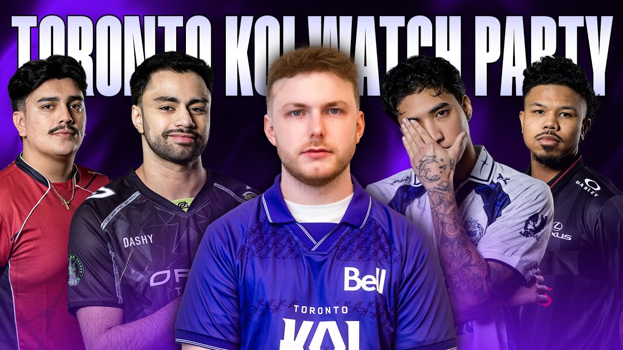 🟣OFFICIAL TORONTO KOI CDL WATCH PARTY🟣GM8S VS THIEVES🟣MAJOR 1 WEEKEND