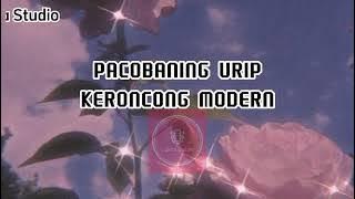 PACOBANING URIP | KERONCONG MODERN (LIRIK VIDEO)