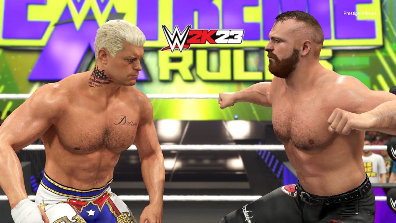 WWE 2K23 Cody Rhodes Vs Jon Moxley For The AEW Championship FULL
