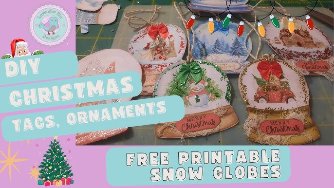DIY Christmas Ornaments: Free Snow Globe Printables for Decorations & Journal Tags - YouTube diy-christmas-ornaments-free-snow-globe-printables-for-decorations-journal-tags-youtube