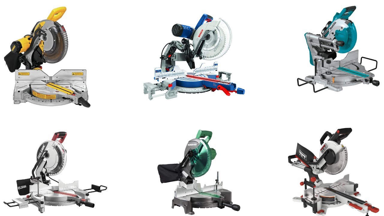 Top 10 Best Miter Saw 2021 - YouTube