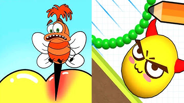 Draw To Smash vs Help Monster 2 Tricky Puzzle - Satisfying ASMR Gameplay APK New / Updated