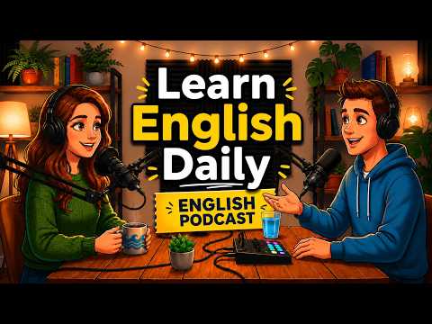 English Speaking Practice | Real Life Coffee Shop Conversations | English Podcast