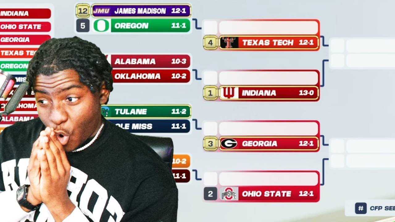 OSU TAKING IT ALL!!! FINAL CFP RANKINGS REVEALED REACTION!🏆 - YouTube