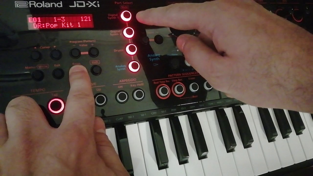 Tutorial Roland JD-Xi 03 Guardar y copiar
