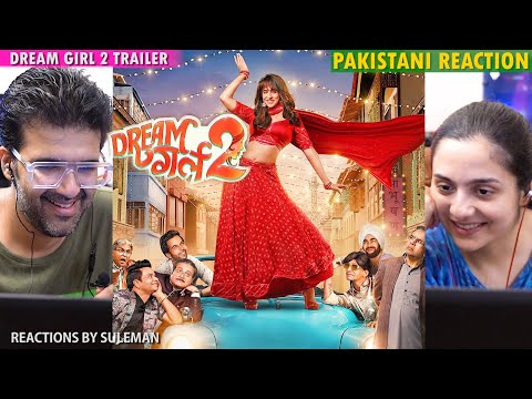 Pakistani Couple Reacts To Dream Girl 2 Trailer | Ayushmann K | Ananya Pandey | Ekta Kapoor | Raaj S