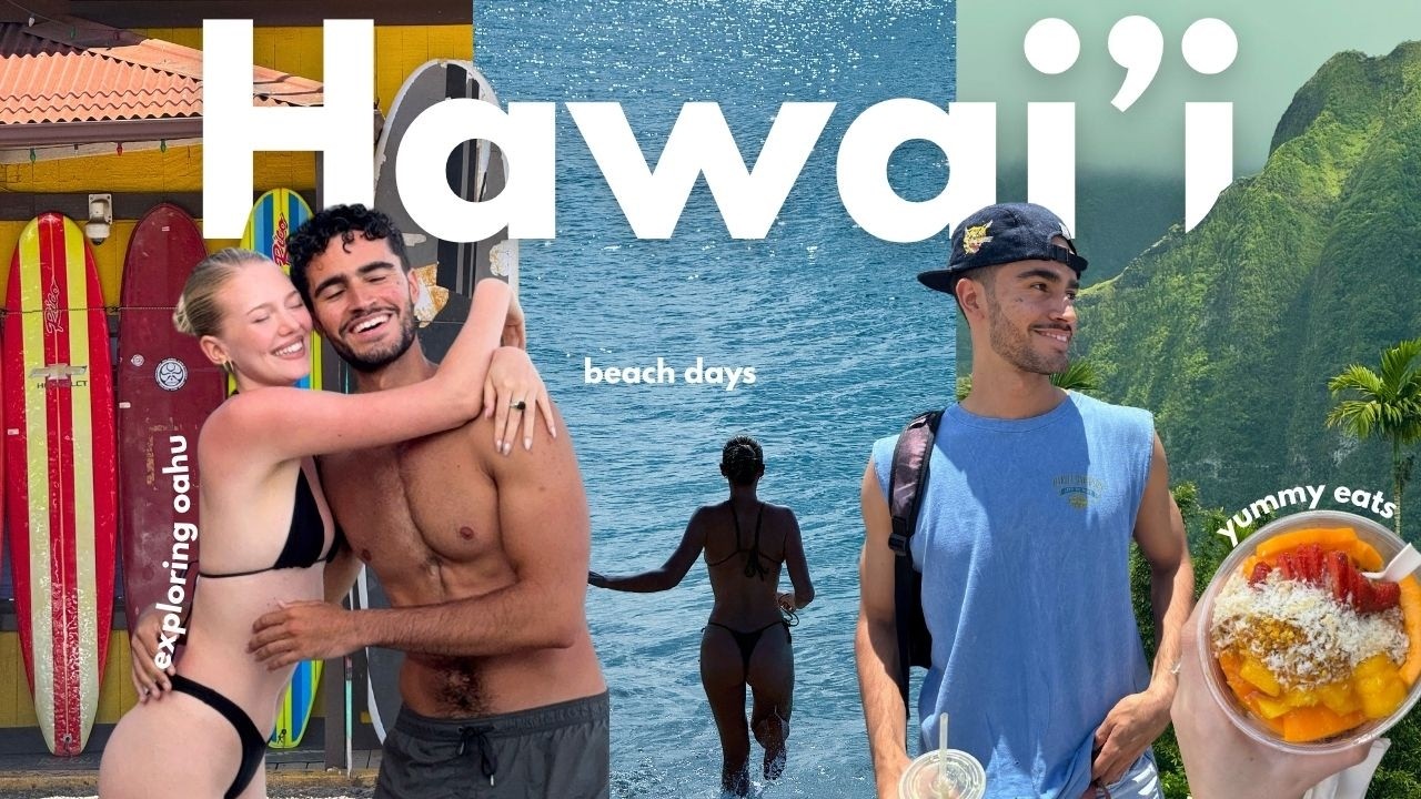 Oahu Hawaii Vlog 🌺🏝️✨ Exploring North Shore, Manoa Falls, Waikiki Beach & MORE