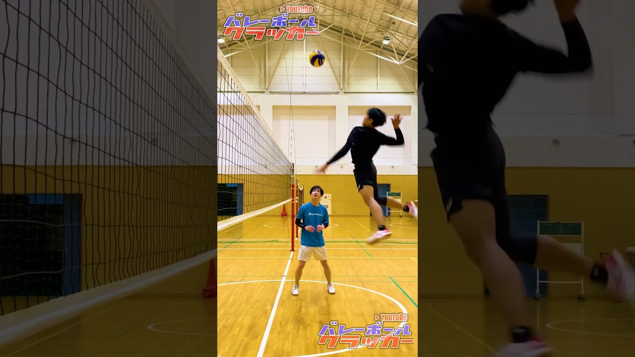低身長なら飛べ!#ジャンプ力 #バレーボール #バレーボール男子 #volleyball
