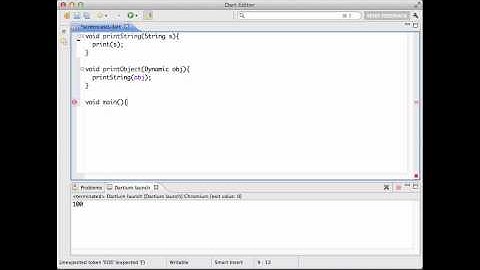 Dart Screencasts. Episode 1: Using Checked Mode