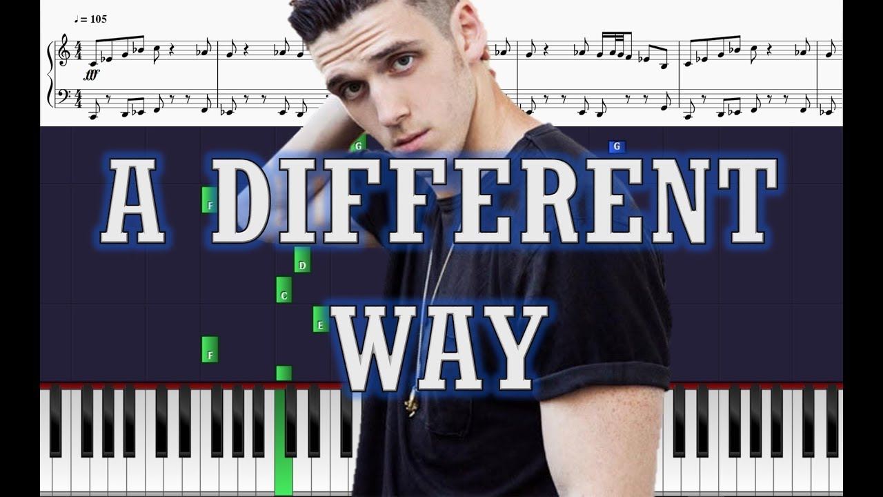 DJ Snake ft. Lauv - A Different Way - Piano Tutorial w/ Sheets - YouTube