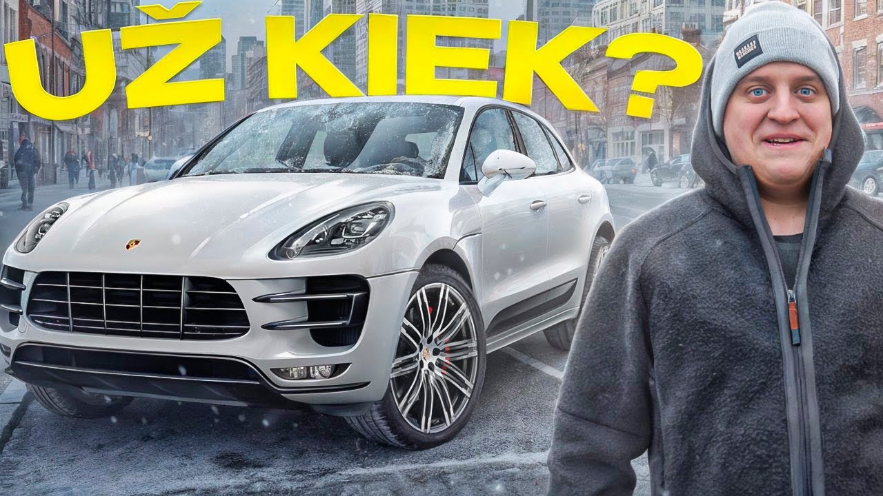 Už KIEK pardaviau PORSHE MACAN?