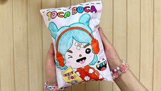 🩷 TocaBoca BlindBag paper 😄💚 papersquishy | Blindbag unboxing